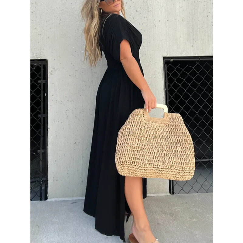 Bat-sleeved Summer Dress