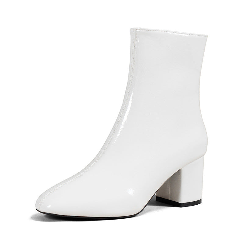 Chunky Heel Boots