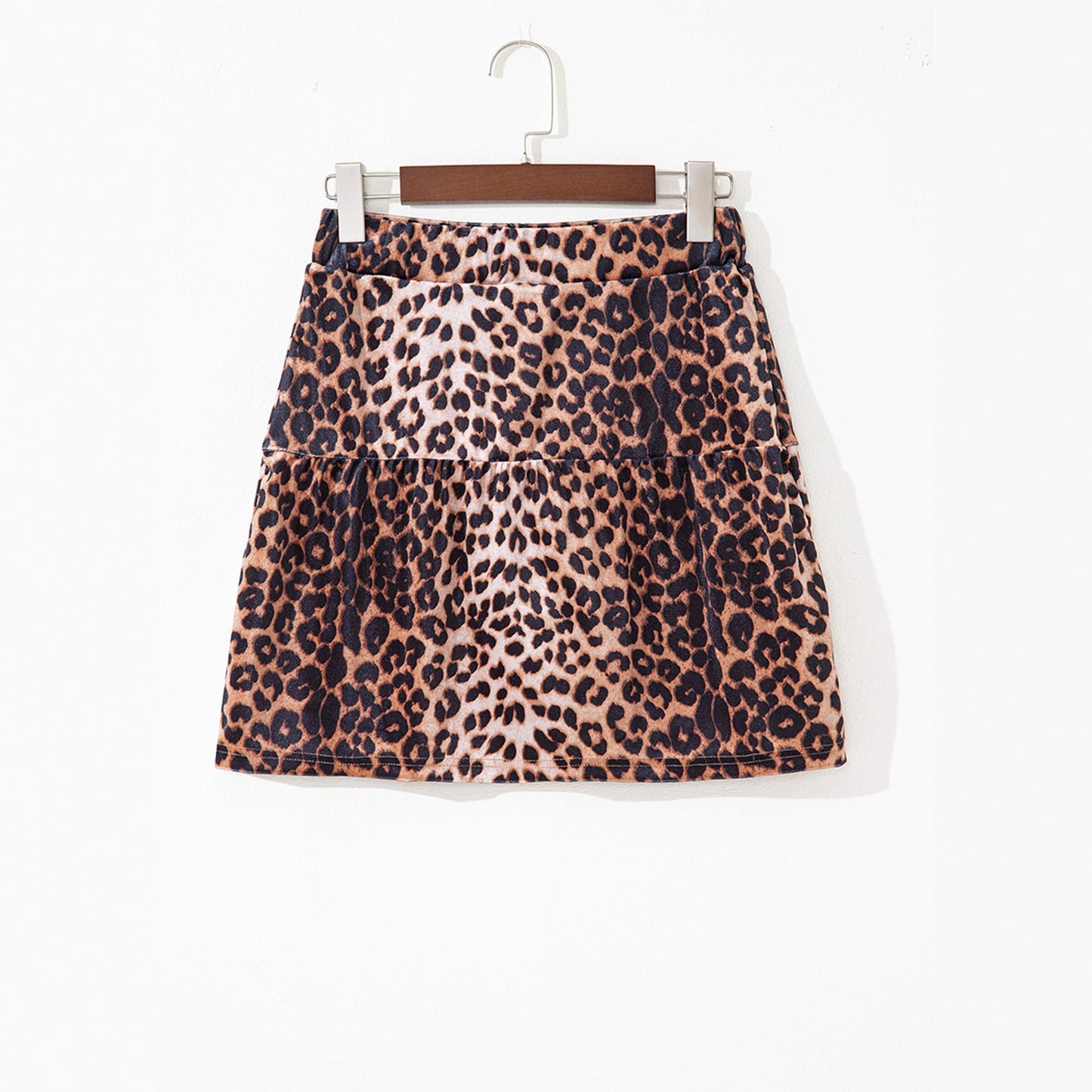 High Waist Leo Skirt