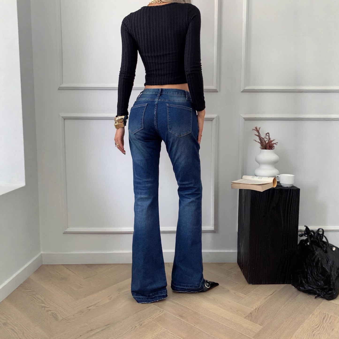 Wide leg Denim