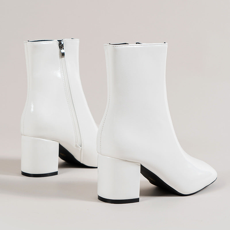 Chunky Heel Boots