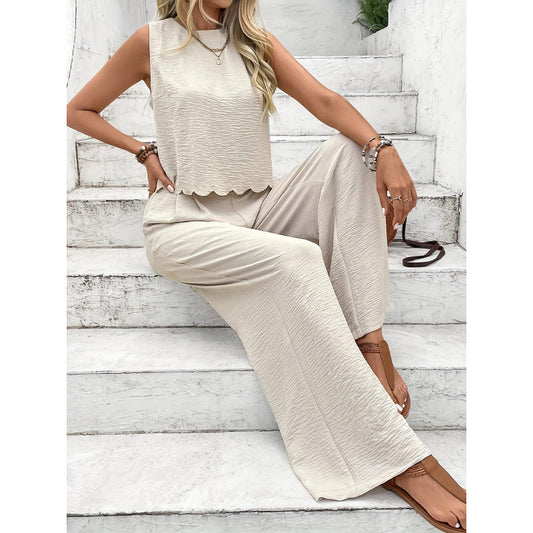 2-Piece Open Back & Tie Detail Set