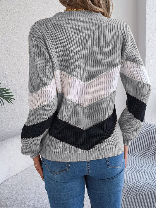 Color Block Knit