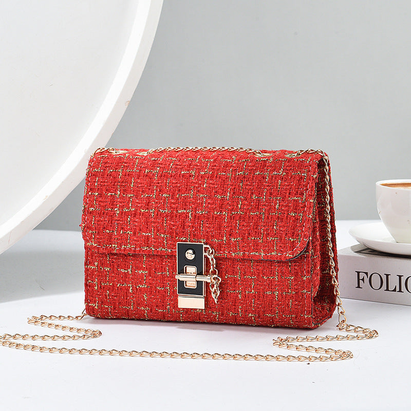 Woolen Shoulder Bag