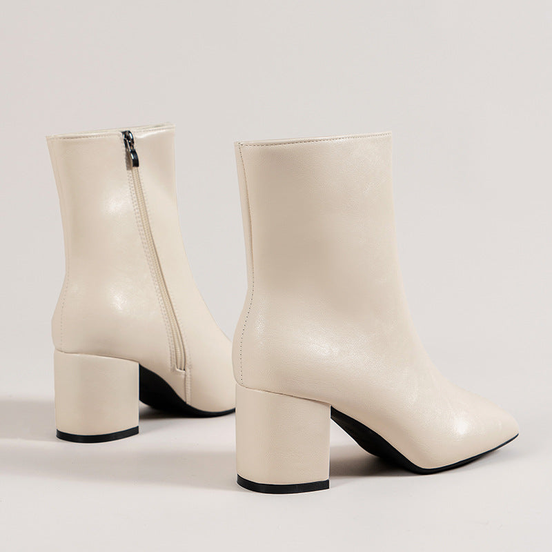 Chunky Heel Boots