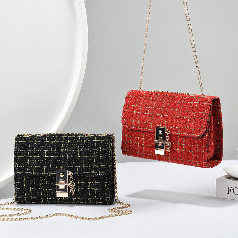 Woolen Shoulder Bag