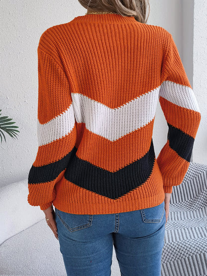 Color Block Knit