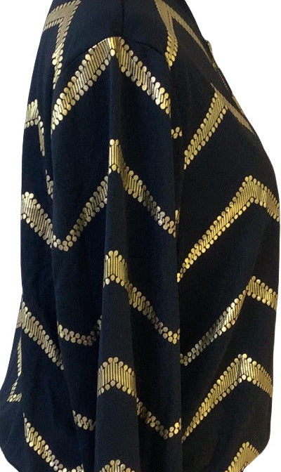Zigzag Gold Jacket