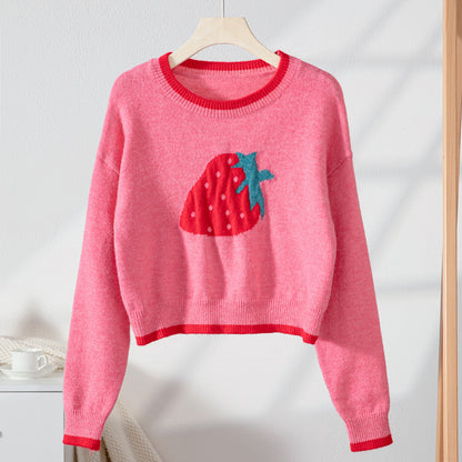 Strawberry Pullover