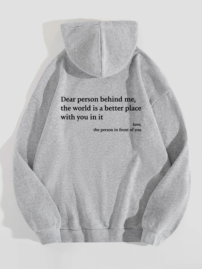 Printed Hoodie Unisex