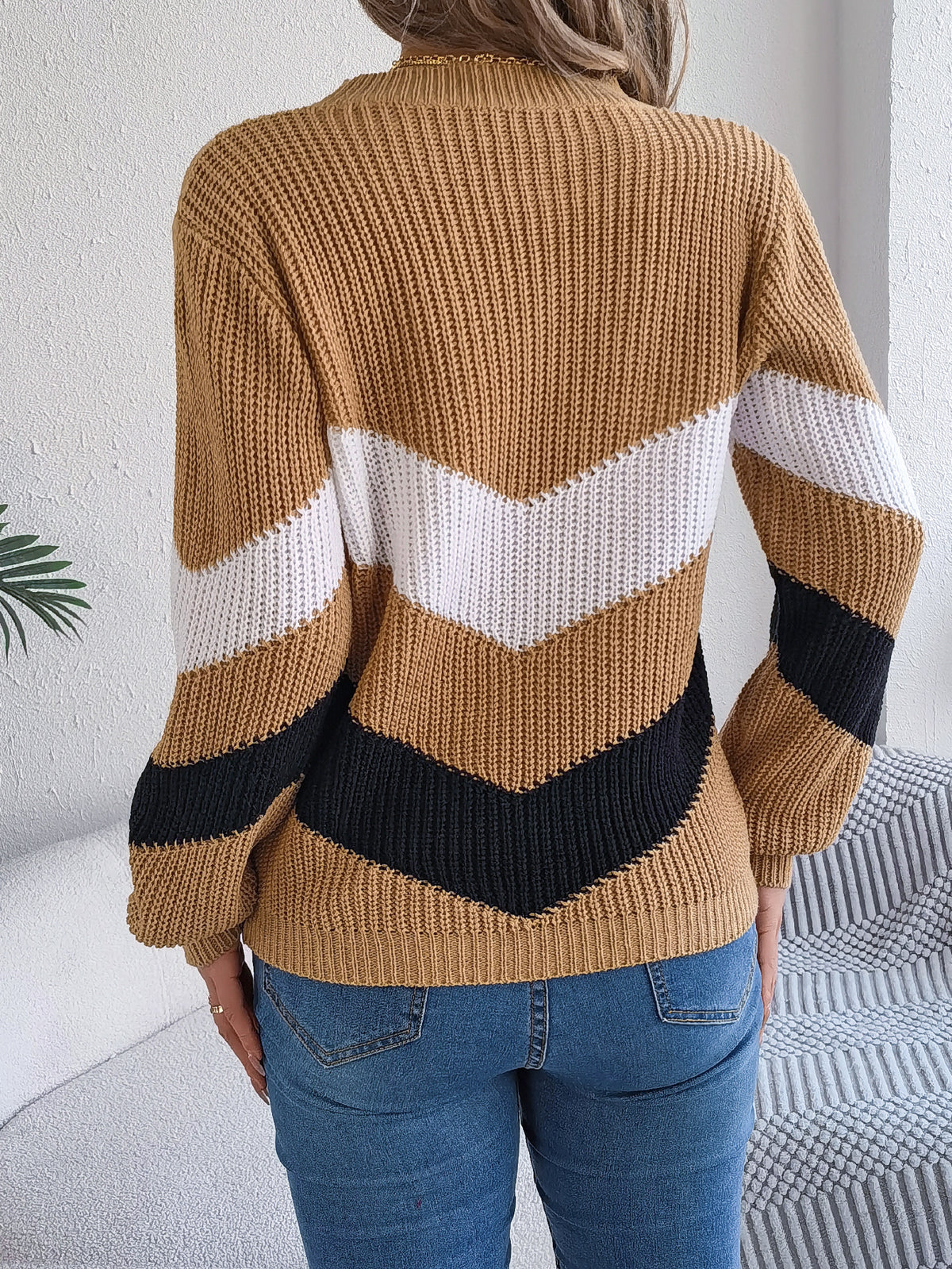 Color Block Knit