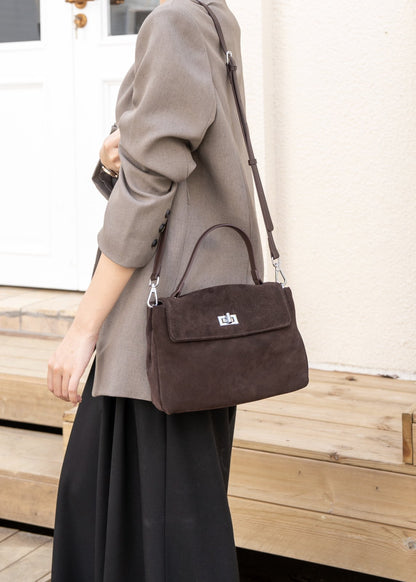 Suède Leren Handtas