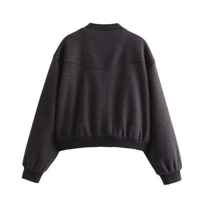 Soft Short BomberJacket