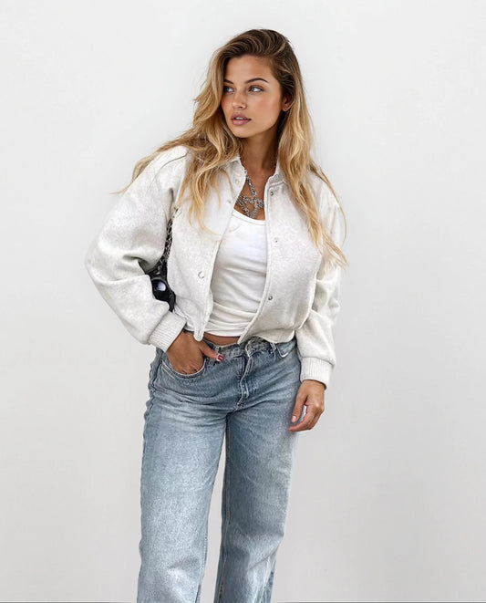 Soft Short BomberJacket