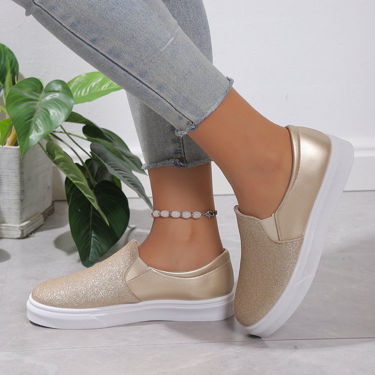 Glitter Loafers