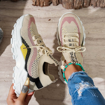 Chunky Mesh Sneakers Dames