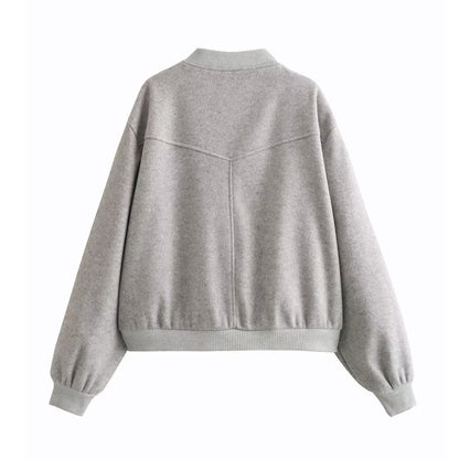 Soft Short BomberJacket