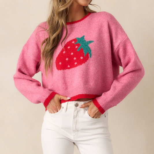 Strawberry Pullover
