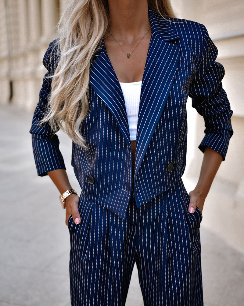 Striped Suit