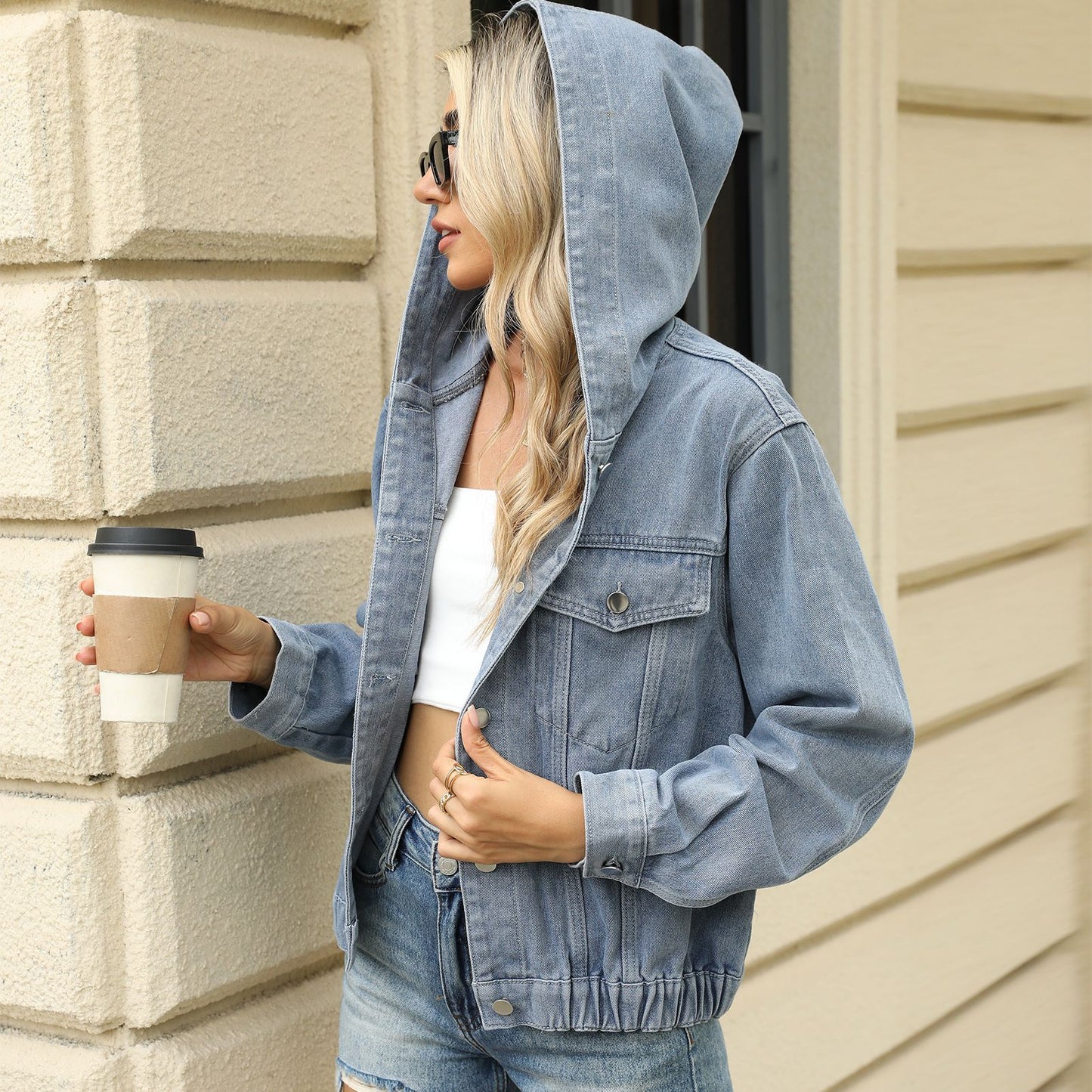 Washed Denim Jacket