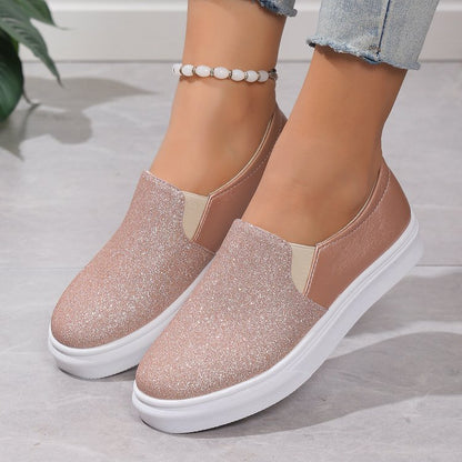 Glitter Loafers