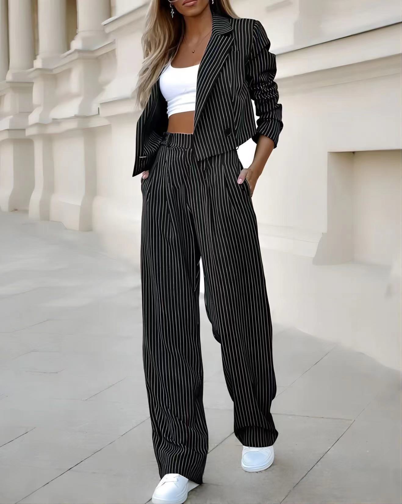 Striped Suit