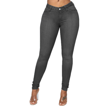 High-waist Skinny Jeans