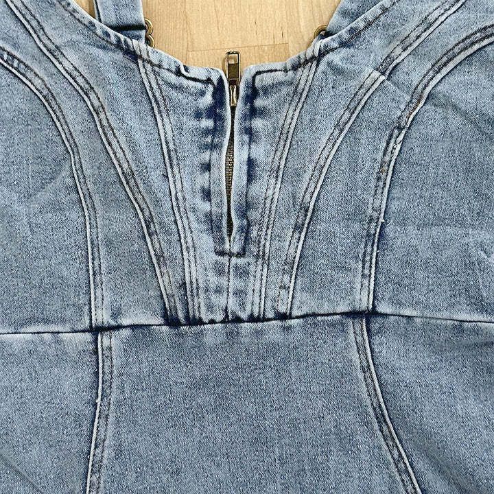 Denim Dress Slim Fit