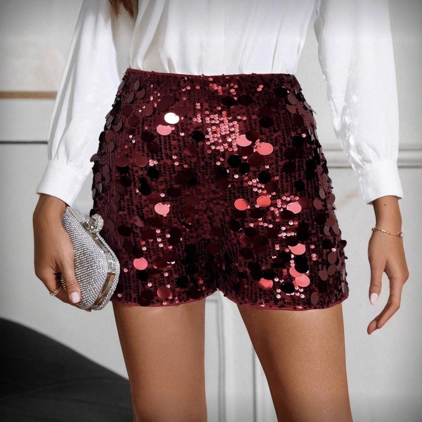 Sequin Shorts