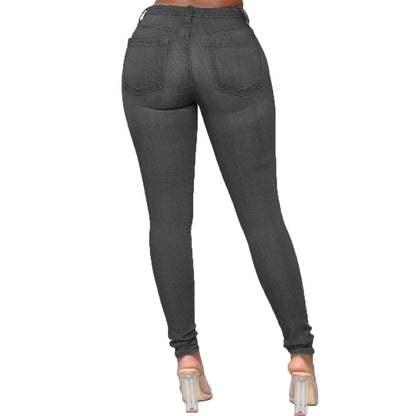 High-waist Skinny Jeans