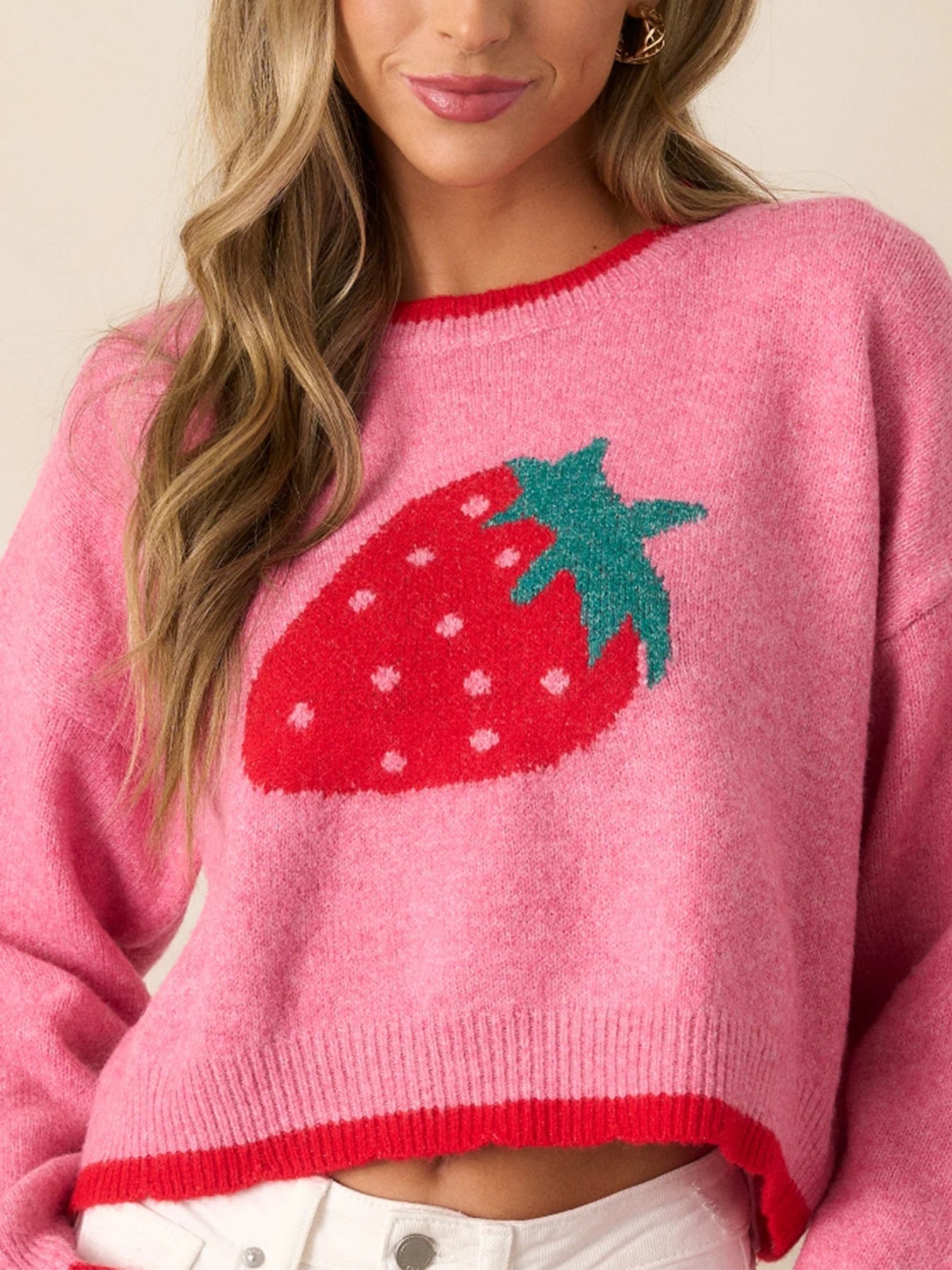 Strawberry Pullover
