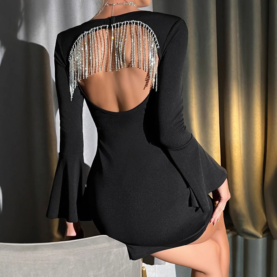 Rhinestone Party Dress