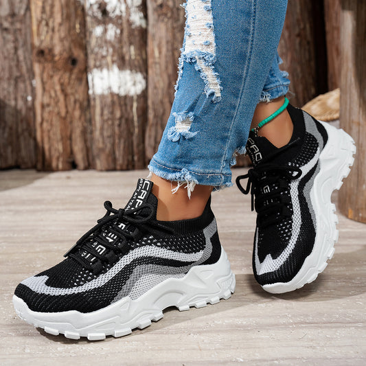 Chunky Mesh Sneakers Dames