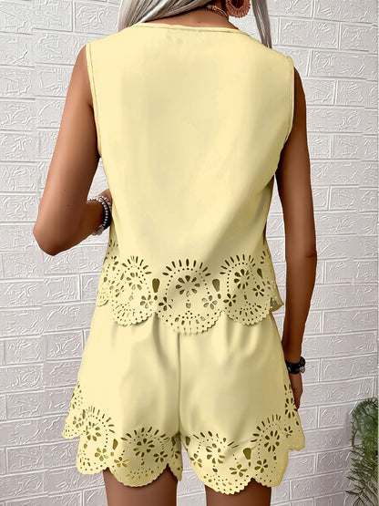 Broderie Tweedelige Set