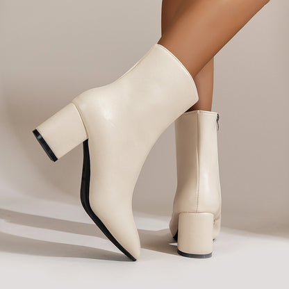 Chunky Heel Boots