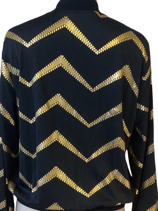 Zigzag Gold Jacket
