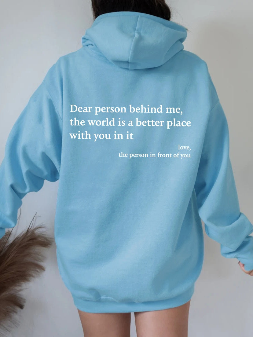 Printed Hoodie Unisex
