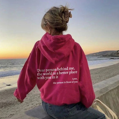 Printed Hoodie Unisex