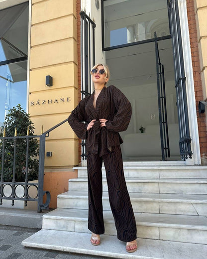 Tweedelige comfy set