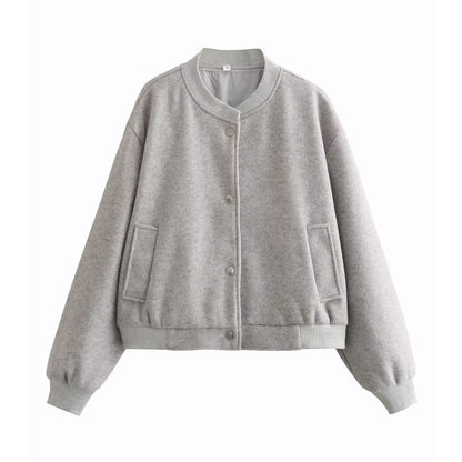 Soft Short BomberJacket
