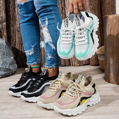 Chunky Mesh Sneakers Dames