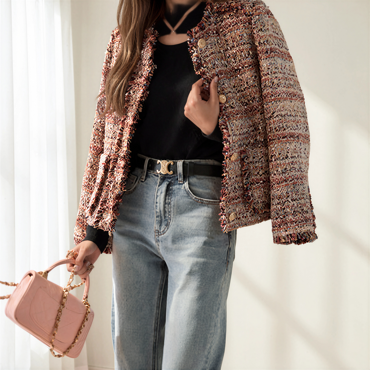 Tweed Vest