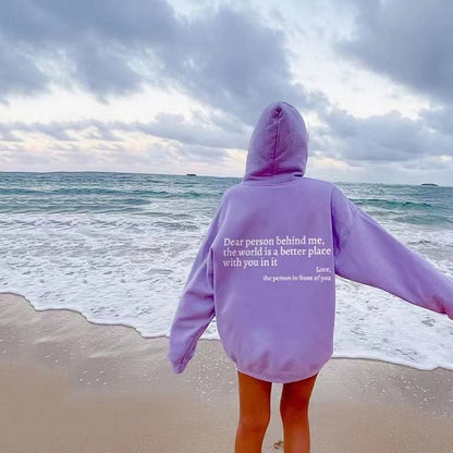 Printed Hoodie Unisex