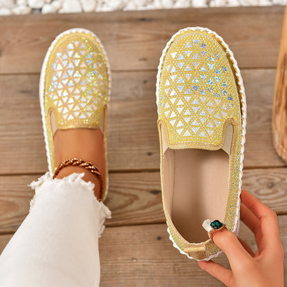Glitter Loafers